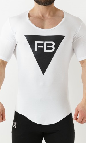 FB Style Shirt - White T- SHIRTS  28,00 €