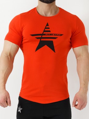 Q-Tahi T-Shirt - Rosso Corallo